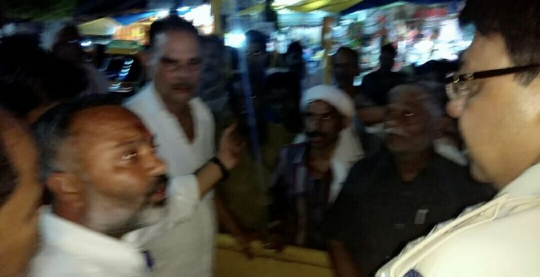 कहा कलेक्टर का आदेश हैं जब ऑटो यूनियन और पुलिस के बीच हुई बहस !