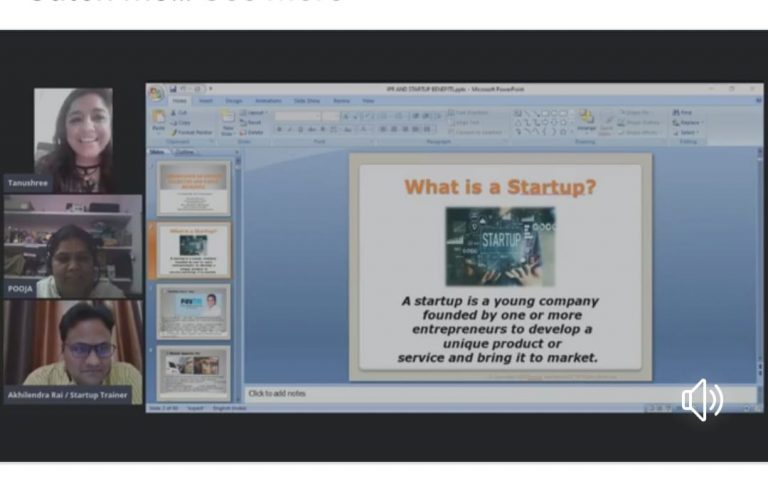 स्टार्टअप पार्क :ऑनलाइन वर्क शॉप के तीसरे दिन भी लोगों ने दिखाया उत्साह