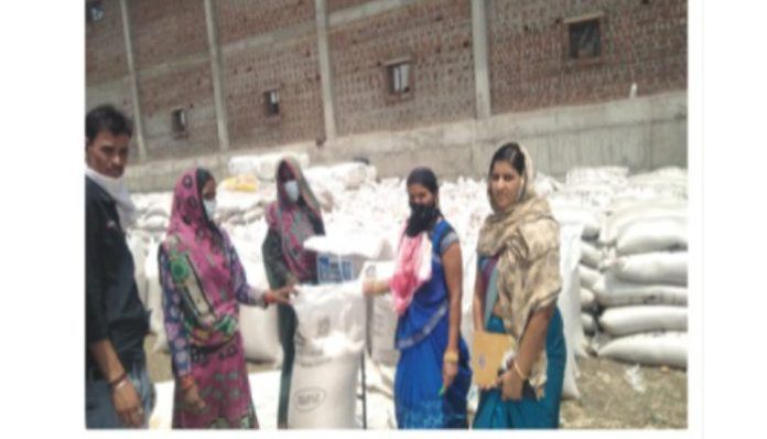 The women of the group successfully operated the procurement centers