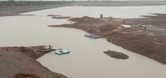 Municipal commissioner inspected Rajghat dam