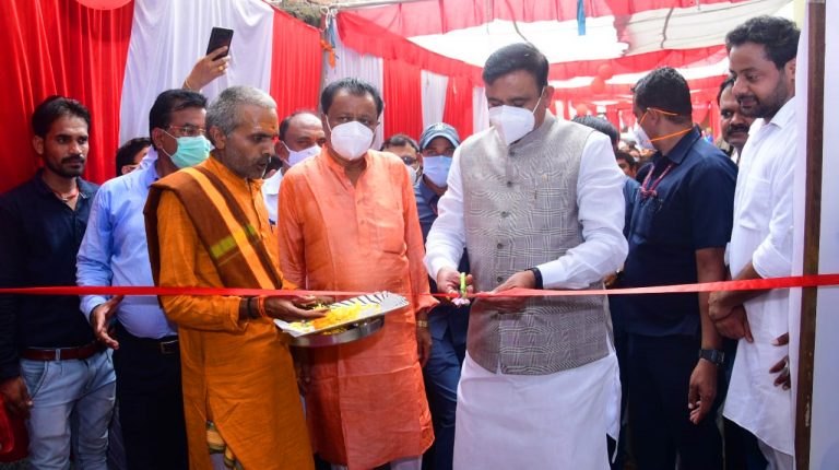 मंत्री भूपेन्द्र सिंह ने किया 1.54 करोड़ के विकास कार्याें का लोकार्पण