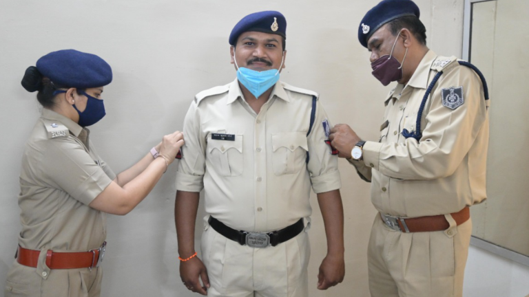 पुलिस प्रशिक्षण शाला मकरोनिया में कार्यक्रम आयोजित