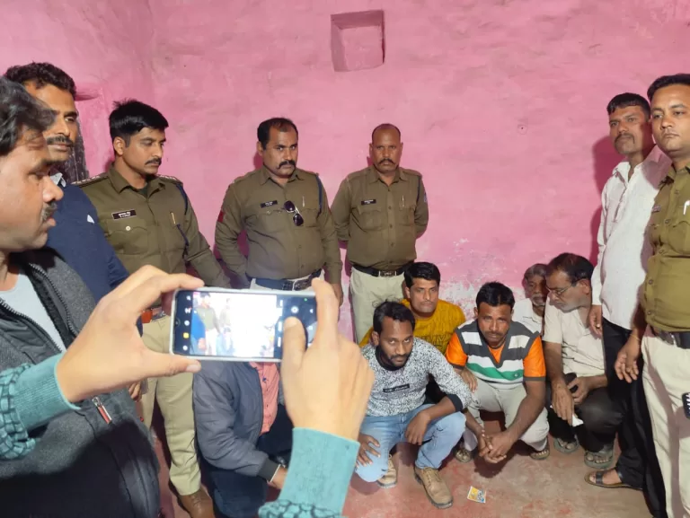 सागर: पुलिस की रेड कार्यवाही में पकड़े गए 6 सटोरिये, माल मशरूका ₹20,800 का बरामद हुआ