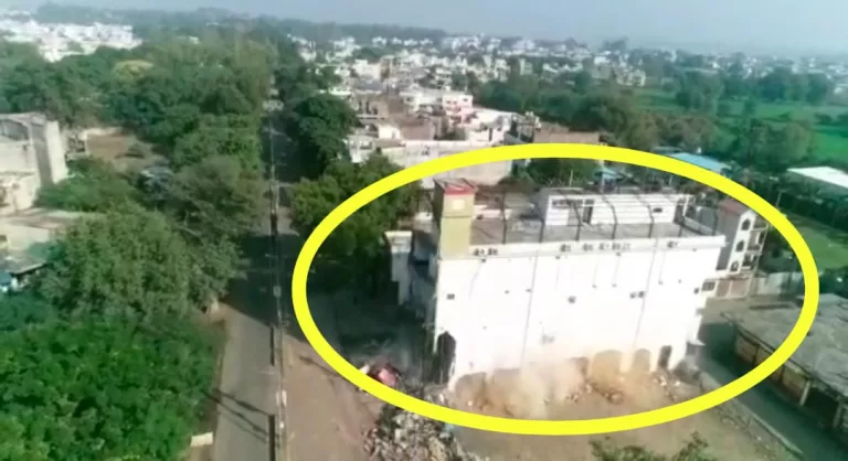 MP: चर्चित जग्गू हत्याकांड में आरोपी की होटल जमीदोंज, कभी बर्तन बेचा करते थे होटल मालिक