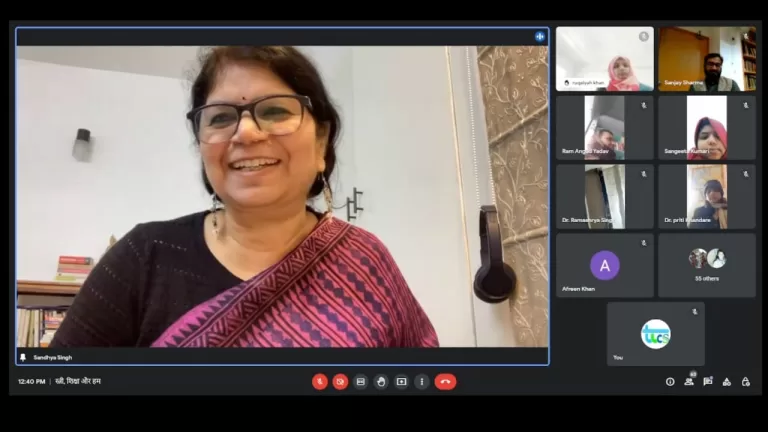 MP: सवाल करना आधुनिकता का परिचायक: प्रो संध्या सिंह