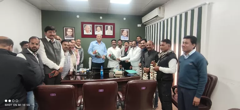 सागर: कर्मचारियों के मेडीकल भत्ते में वृद्वि, संघ ने महापौर प्रतिनिधि और स्वास्थ्य समिति सभापति का स्वागत किया