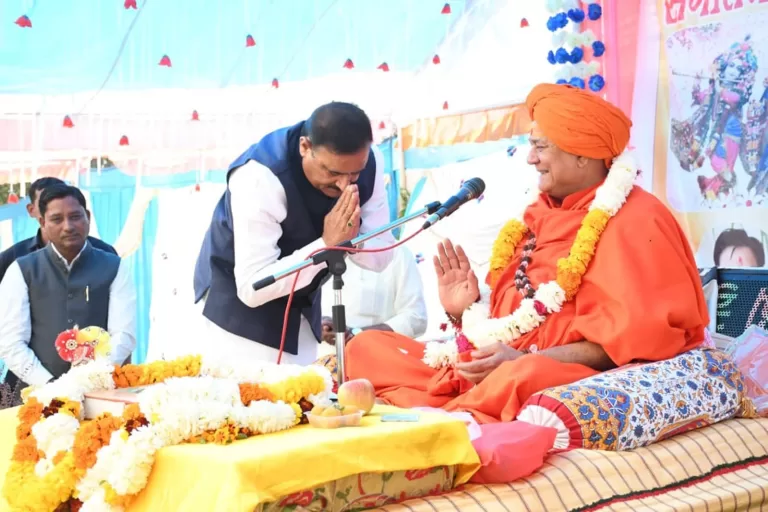 श्रीमद् भागवत कथा से जीवन में सकारात्मक ऊर्जा का संचार होता हैः मंत्री भूपेंद्र सिंह