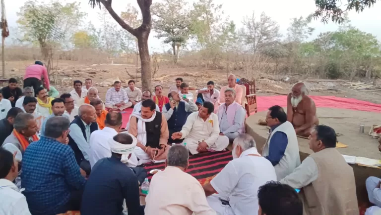 राजघाट पर होने वाले भव्य श्री सीताराम नाम महायज्ञ की तैयारी बैठक संपन्न