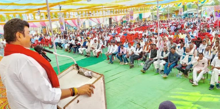 सरदार बल्लभ भाई पटैल कि स्मृति में ग्राम भैंसा में हुआ कुर्मी क्षत्रिय समाज का विशाल सम्मेलन