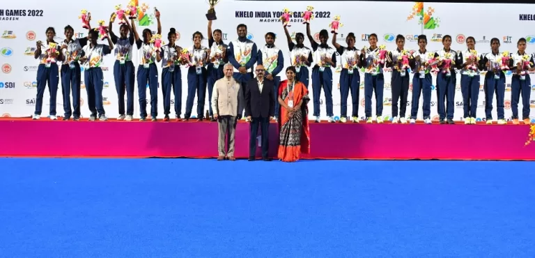 खेलो इंडिया: हॉकी में पुरुष वर्ग में मेजबान मध्यप्रदेश और महिला वर्ग में झारखंड चैंपियन