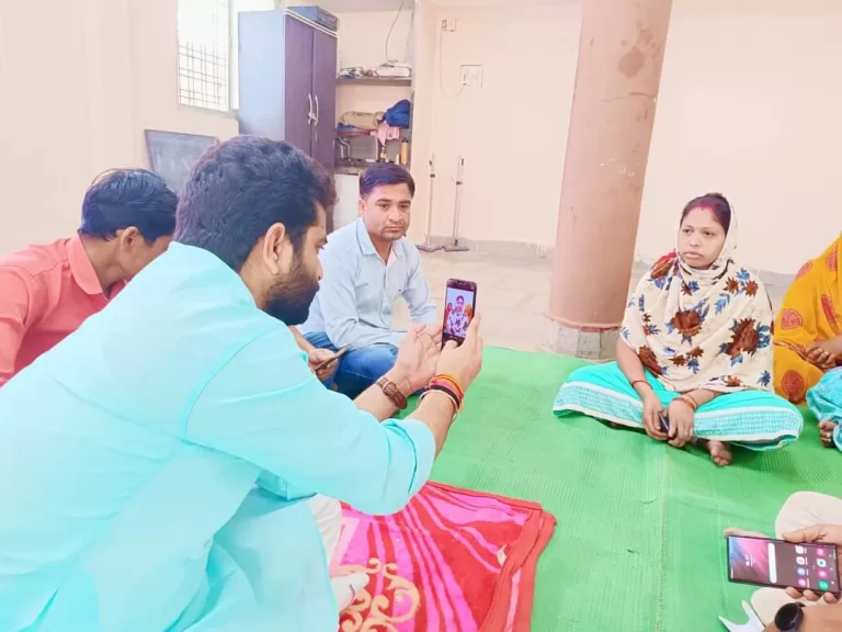 शक्ति केंद्र बूथ क्र.45 पर कार्यकर्ताओं का डिजिटल पंजीयन कर भाजपा जिला अध्यक्ष ने प्रारंभ किया बूथ विस्तारक अभियान 2