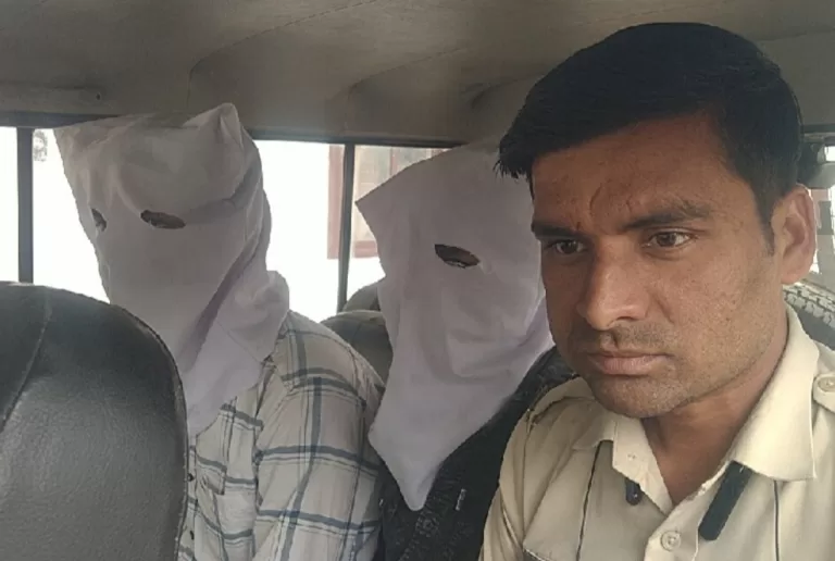 युवक पर प्राणघातक हमला कर बाइक लूटने वाले इन दो लुटेरो को पुलिस ने पकड़