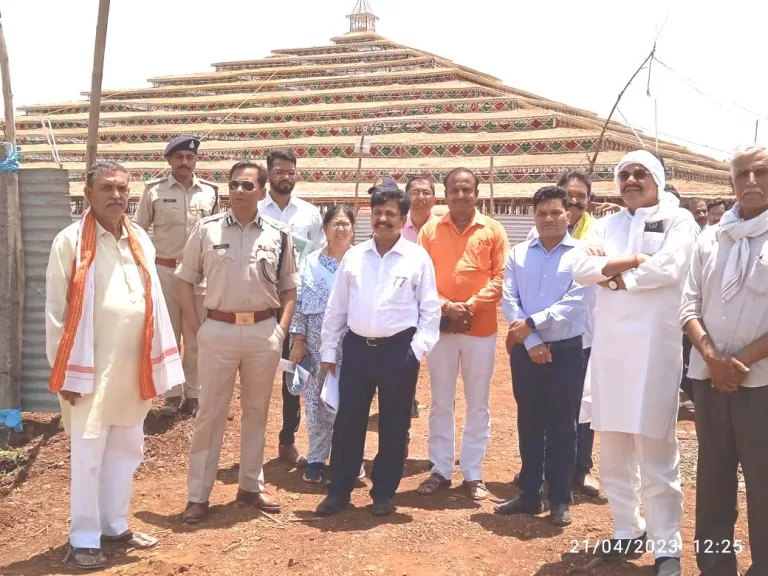 संभागायुक्त, पुलिस महानिरीक्षक ने जिला अधिकारियों के साथ, दोनों कथा स्थलों का किया निरीक्षण