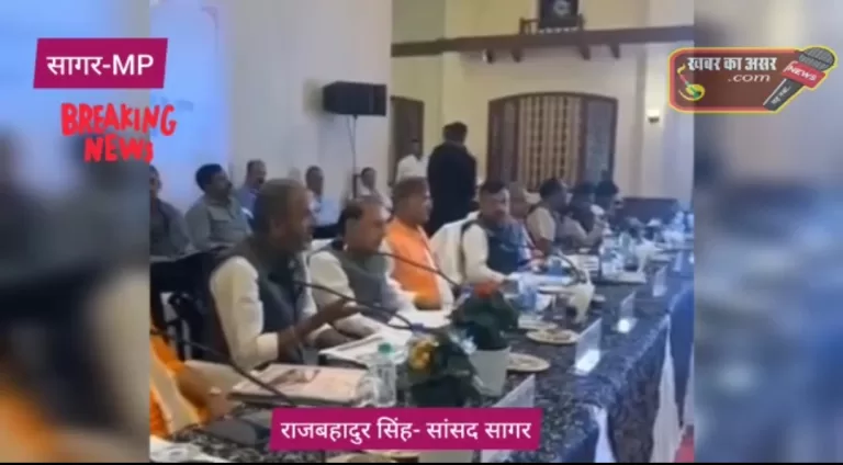 12 अप्रैल को बीना में सांसद राजबहादुर सिंह शताब्दी एक्सप्रेस को हरी झंडी दिखाकर करेंगे रवाना