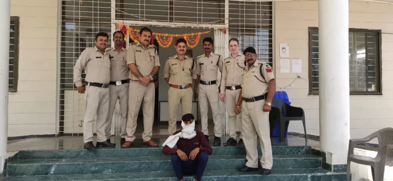 शादी समारोह में खाने पर विवाद बड़ा कट्टे से फायर कर दिया, आरोपी पुलिस गिरफ्त में