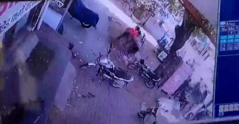 छतरपुर: युवक को दिन दहाड़े मारी गोली, cctv कैमरे में घटना कैद