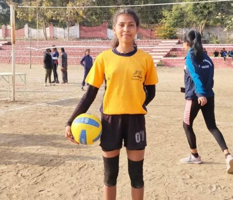 सागर की कु. प्रियंका बैन का हुआ 66 वी राष्ट्रीय व्हालीबॉल खेल प्रतियोगिता में चयन