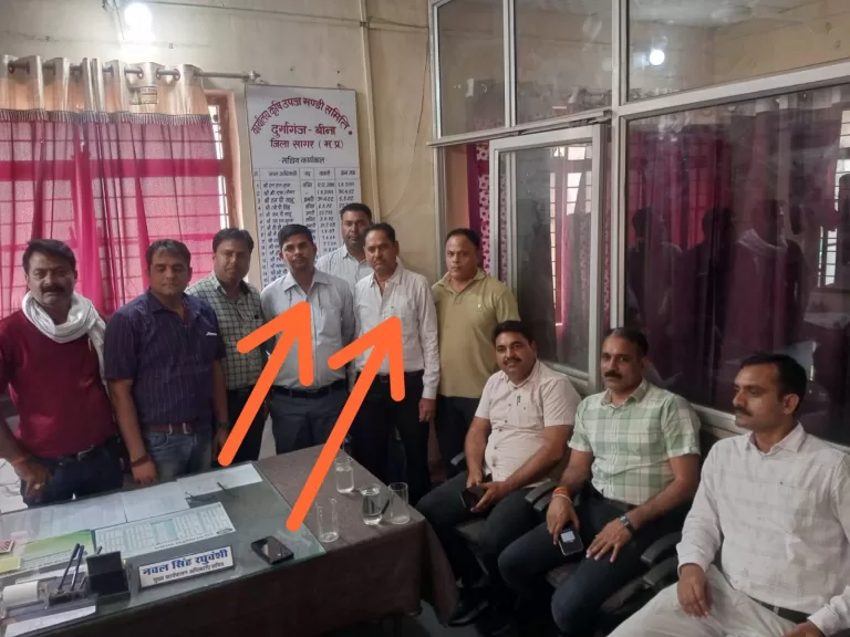 सागर लोकायुक्त की कार्यवाही, रिश्वतखोर मंडी अधिकारी और सचिव पकड़े गए