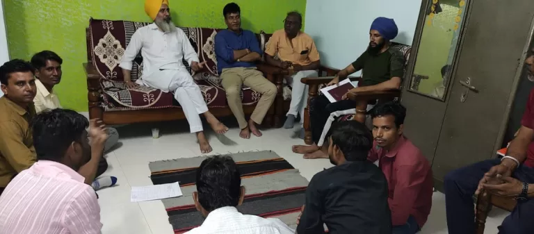 आम आदमी पार्टी की बैठक संपन्न, 1 जुलाई को महारैली