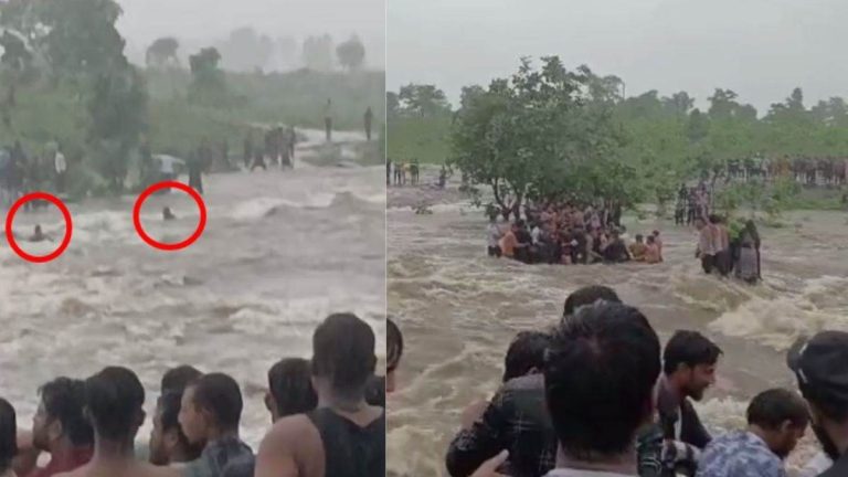 महादेव पानी झरने में नहाने के दौरान बहा एक 15 वर्षीय किशोर