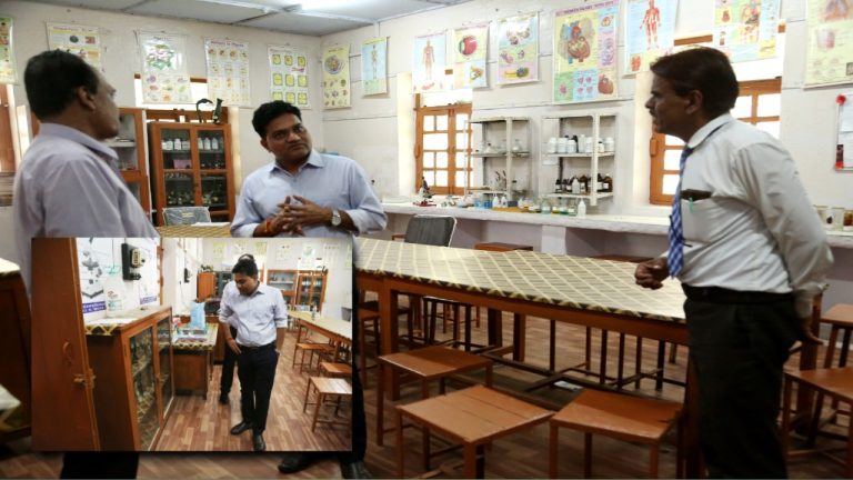 कलेक्टर ने किया सीएम राइज स्कूल सागर का निरीक्षण दिए आवश्यक निर्देश