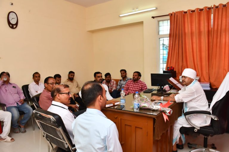 विधायक शैलेंद्र जैन द्वारा दिव्यांगो को कृत्रिम अंग लगाने हेतु नारायण सेवा संस्थान द्वारा शिविर का आयोजन 30 जुलाई को