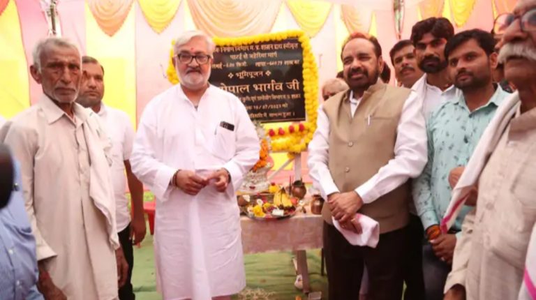 हरिद्वार के बाद देश में दूसरा झूला पुल रानगिर में हो रहा तैयार : मंत्री गोपाल भार्गव