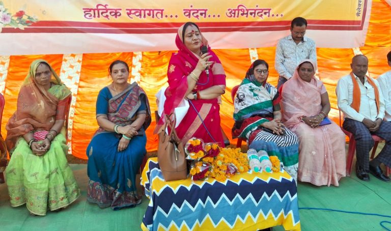 खुरई के चार में विकास पर्व अंतर्गत निर्माण कार्यो का भूमिपूजन, लोकार्पण सम्पन्न