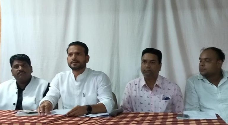 खुरई मामला: कांग्रेस बिगाड़ रही समरसता- निगमाध्यक्ष वृंदावन अहिरवार