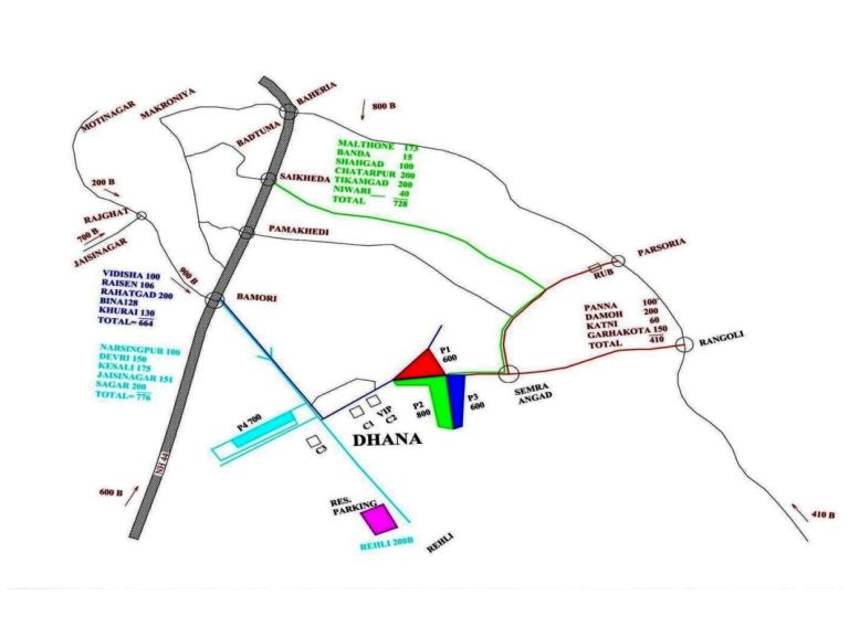 सागर में पीएम मोदी के आगमन को लेकर ट्रैफिक रूट व्यवस्था इस तरह रहेगी