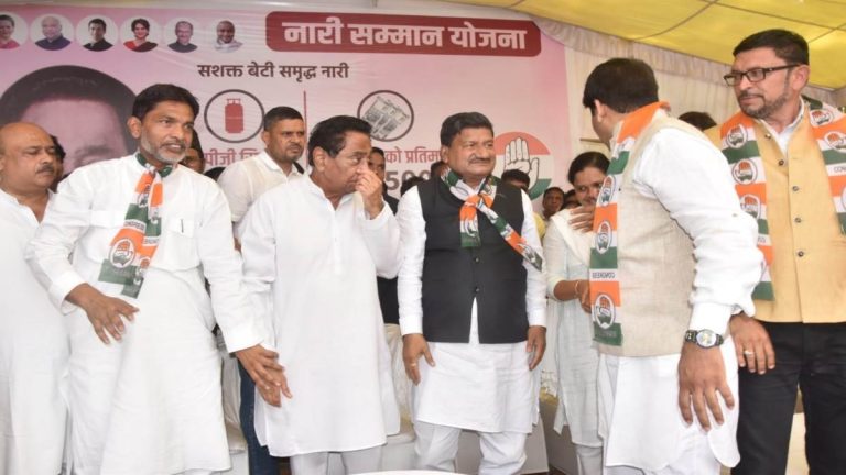 बालाघाट पूर्व सांसद बोध सिंह भगत पहुंचे कांग्रेस ने , बुदनी के राजेश पटेल ने भी भाजपा छोड़ कांग्रेस का थामा दामन 