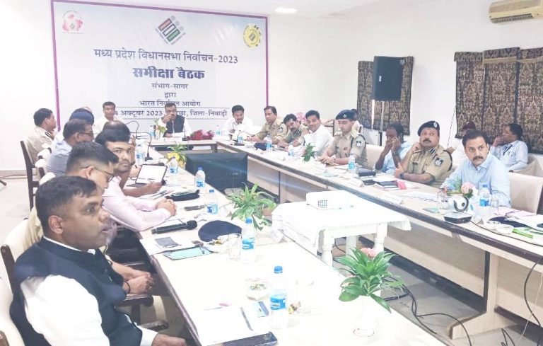 सागर संभाग के 6 जिलों में सात हजार से ज्यादा मतदान केंद्रों पर साठ लाख से अधिक मतदाता करेंगे मतदान