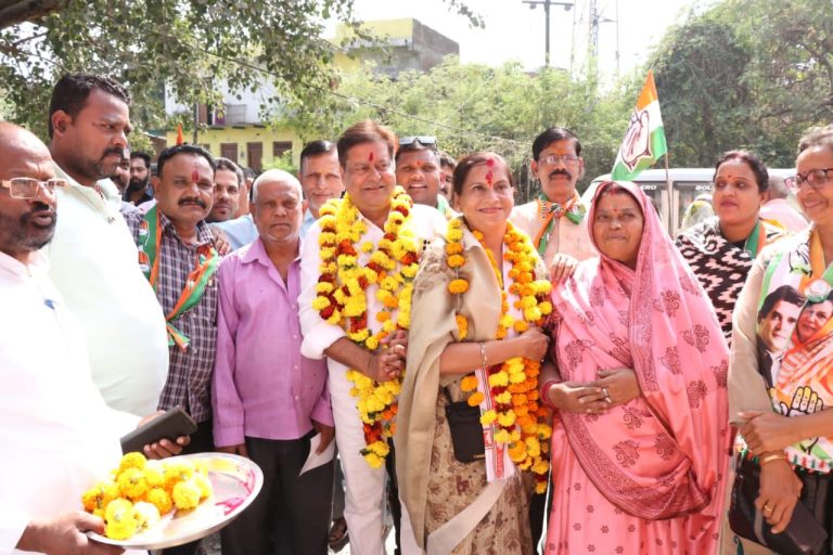 विनाश को ढाँकने बन रही हैं डामर की सड़कें: निधि सुनील जैन कांग्रेस प्रत्याशी को मिल रहा जनता का समर्थन