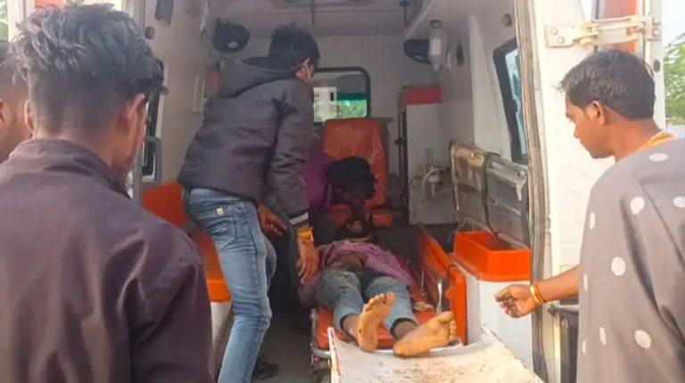 सागर में डीजल टैंकर ने बाइक को मारी टक्कर, बाईक सवार गंभीर हालत में भोपाल भर्ती