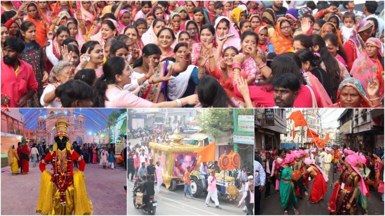 आज गुलाब मय हुआ सागर शहर, गोपाला जय गोपाला, गुलाब बाबा गोपाला से गूंजा शहर