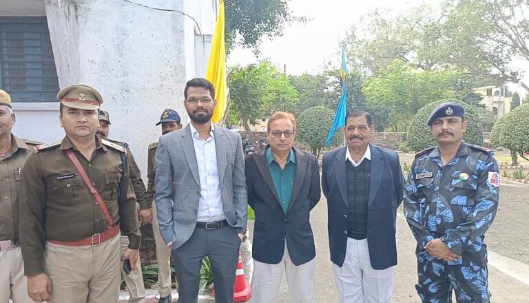 होमगार्ड नागरिक सुरक्षा तथा आपदा प्रबंधन 77वां स्थापना दिवस मनाया