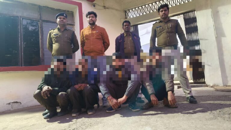 सागर पुलिस ने चोर गिरोह को माल सहित किया गिरफ्तार