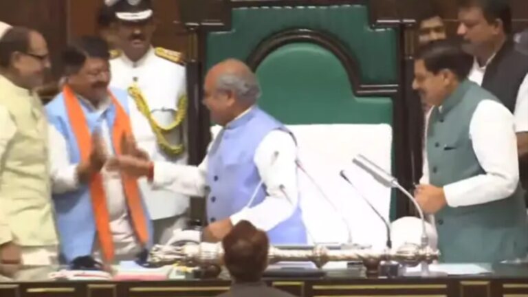 मध्यप्रदेश विधानसभा के 15 वें अध्यक्ष बने नरेंद्र सिंह तोमर