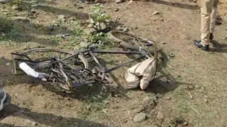 सागर में रोड क्रास करते समय बस की चपेट में आए दंपति की मौत 