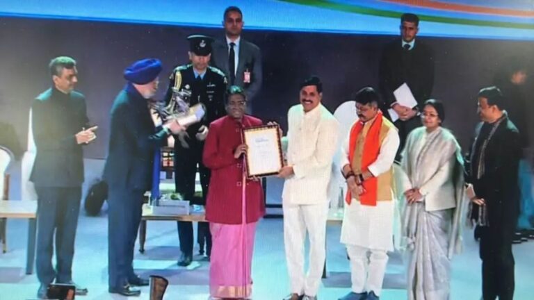 भोपाल स्वच्छतम राजधानी,सबसे स्वच्छ राज्यों में मप्र दूसरे स्थान पर