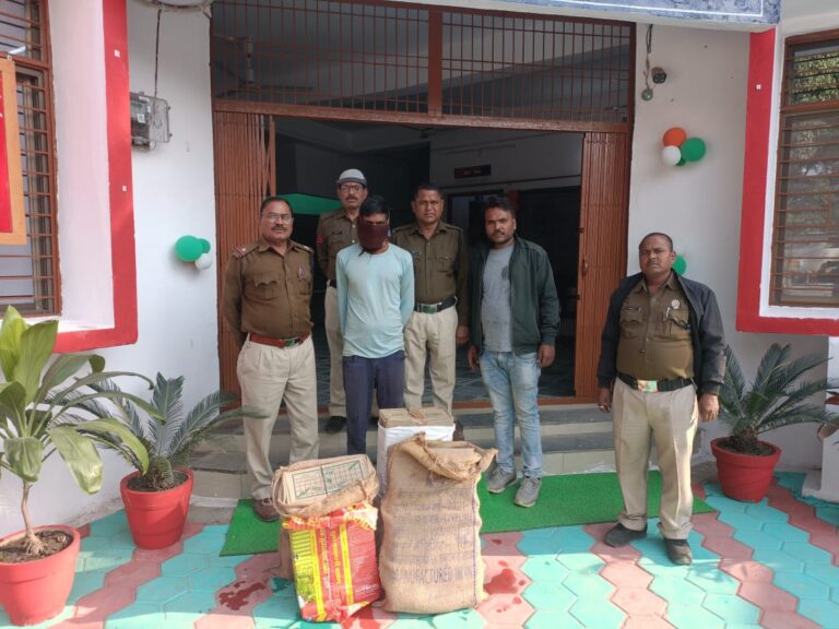 विजयराघवगढ़ पुलिस की ताबड़तोड़ कार्यवाही : 3 आरोपियों से क़रीब 80 लीटर शराब जप्त 