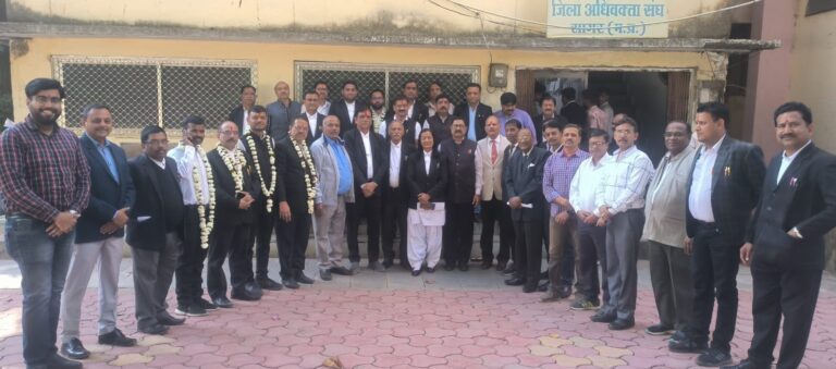 टैक्स बार द्वारा अधिवक्ता पदाधिकारियों का स्वागत 