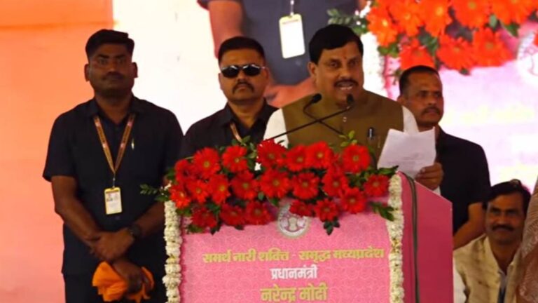 भिंड पहुंचे सीएम मोहन यादव बोले , इन अभागों ने राम मंदिर प्राण प्रतिष्ठा का निमंत्रण ठुकराया, आप एक बटन दबाकर हिसाब चुकता कर देना