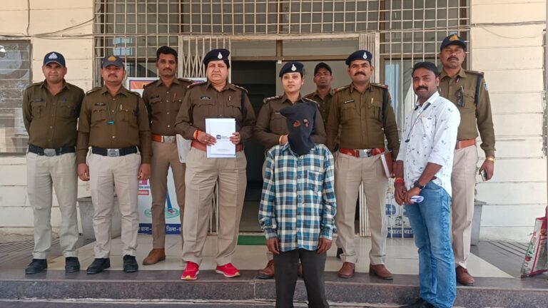 सागर में महिला की हत्या के मामले में पुलिस ने आरोपी पति को किया गिरफ्तार