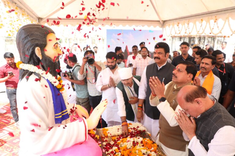 आत्मिक शांति और सामाजिक सद्भाव का प्रतीक बनेगा संत रविदास मंदिर-कला संग्रहालय – मुख्यमंत्री डॉ. मोहन यादव