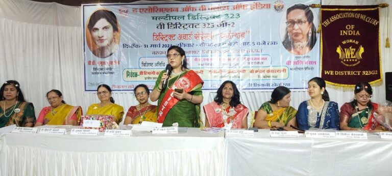 समाज की सेवा से सकारात्मक ऊर्जा का विकास होता है- डॉ नमृता फुसकेले