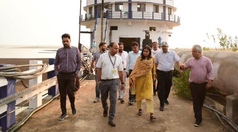 केंद्रीय जल आयोग की टीम ने किया सागर में ग्राउंड ट्रुथ वेरिफिकेशन