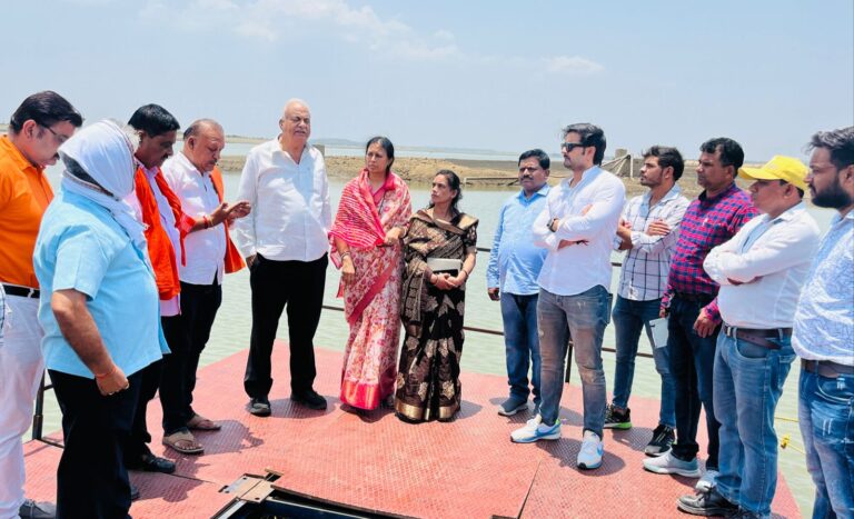 राजघाट बांध में पर्याप्त पानी है, इसलिये गर्मी में नागरिकों को पेयजल की चिंता करने की आवश्यकता नहीं:- महापौर