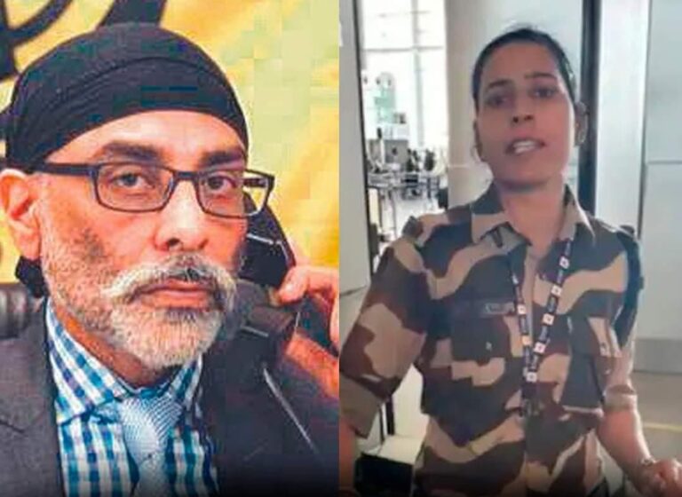 कंगना को थप्पड़ मारने वाली CISF कांस्टेबल को आतंकी पन्नू ने 10 हजार डॉलर का इनाम बोला