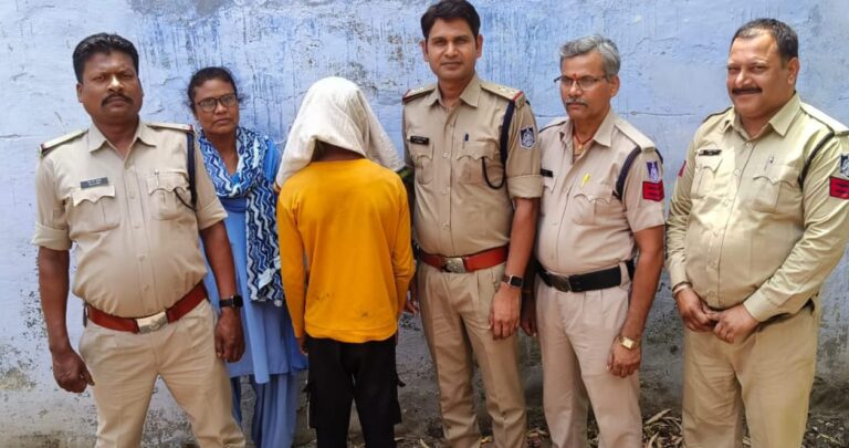 नाबालिग बालिका का अपहरण कर दुष्कृत्य करने वाला आरोपी गिरफ्तार